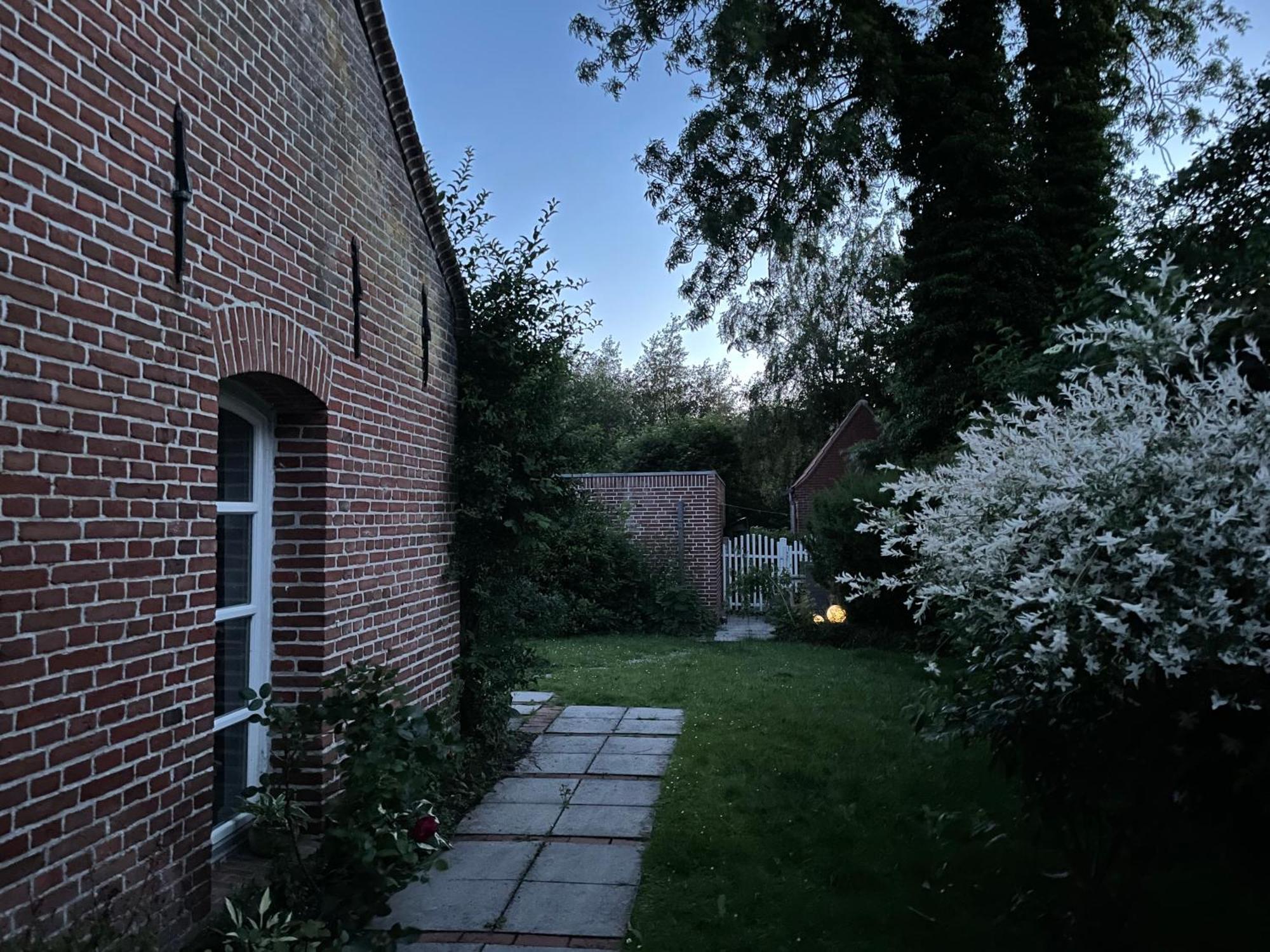 Gulfhaus Alte Meesterei Manslagt Exterior photo